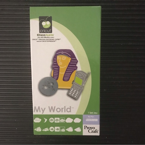 Cricut classmate MY WORLD shapes - Picture 1 of 16